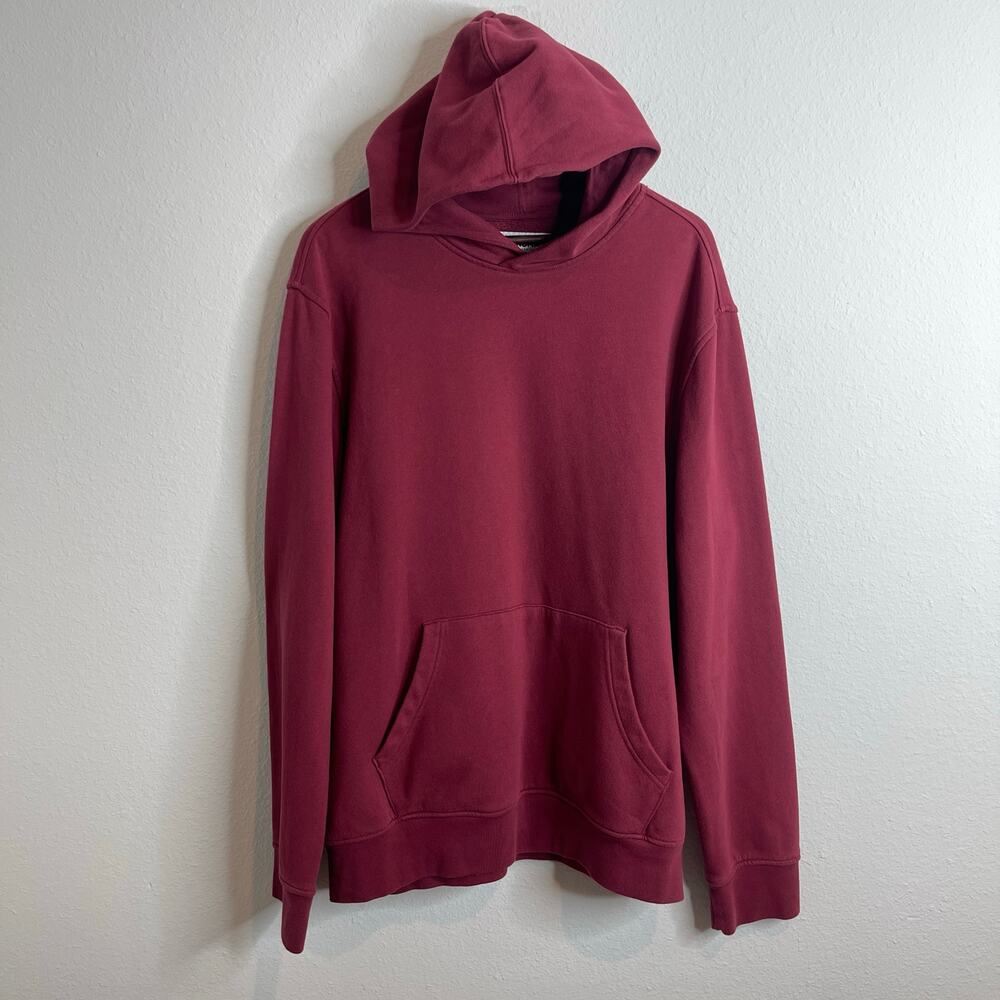Sonoma Supersoft Fleece Hoodie Burgundy Wine XXL New With Tags